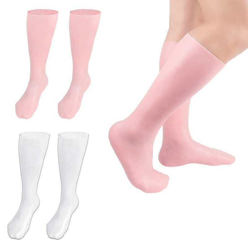 Silicone Moisturizing Socks Manufacturer - Anti Slip for Women Men Foot Spa Gel for Repairing Dry Feet Softening Rough Skin