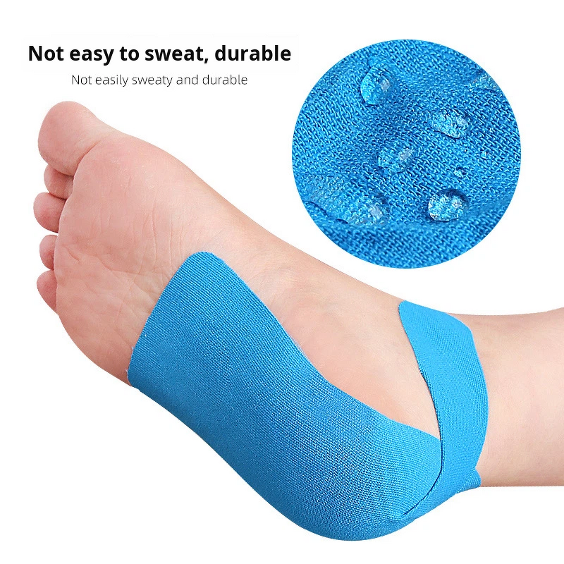 Kinesiology Tape Manufacturer - Pre-Cut Wide Sports Bandage Arch Pain Relief Athletic Tape Elastic Breathable