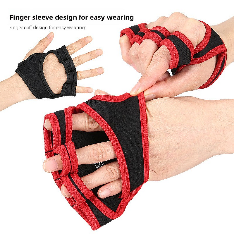 Gym Gloves Manufacturer - Open for Men Women Weight Lifting Fingerless Workout for Cross Training Pull Ups
