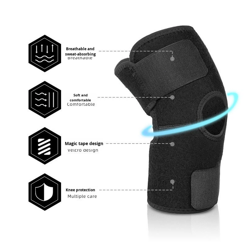 Knee Pads Manufacturer - Unisex Neoprene Four-season Outdoor Sports Breathable Compression Protection for Basketball Cycling Running