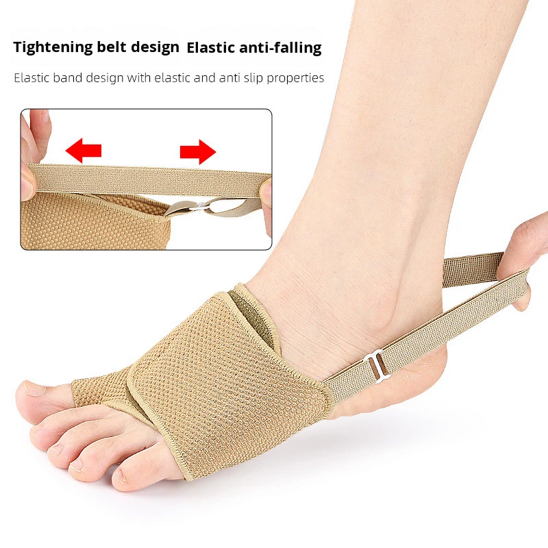 Bunion Relief Sleeve Manufacturer - with Metatarsal Pads Bunion Corrector for Women Men Cushioned Support with Adjustable Strap