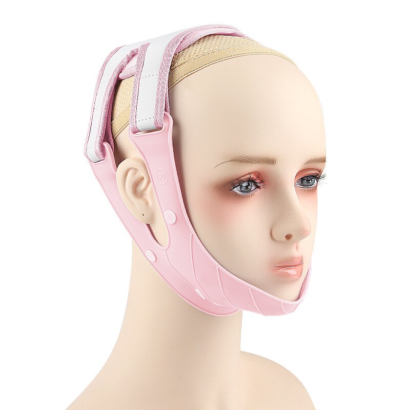 V Line Mask Manufacturer - Reusable Facial Slimming Strap Double Chin Reducer Chin Up Face Lifting Belt V Shaped Slimming
