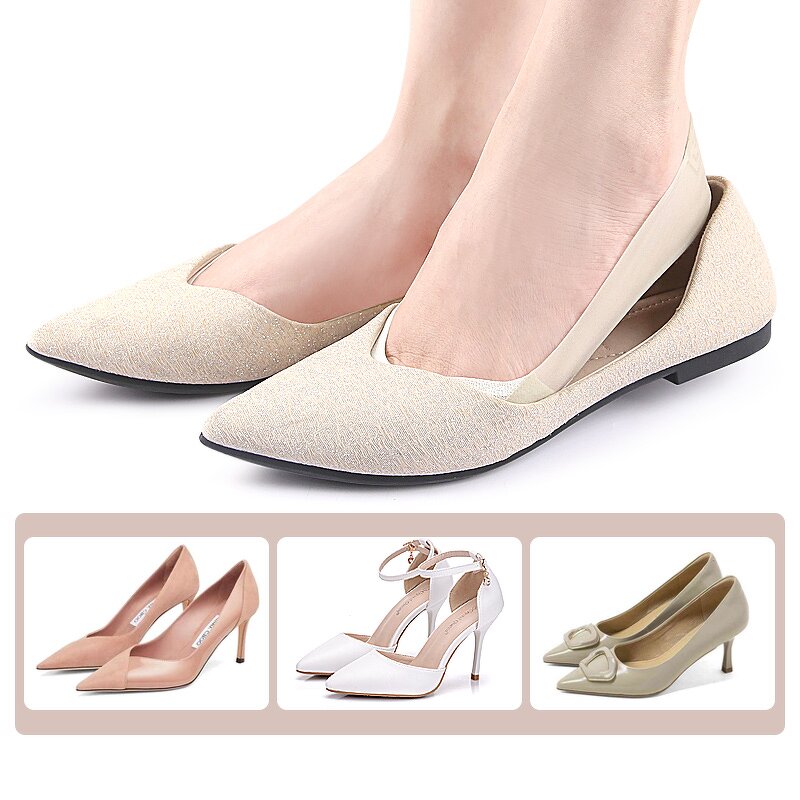 No Show Socks Manufacturer - Women's Thin Cotton Nylon Low Cut Liner Non Slip Hidden Invisible for Flats Sneaker