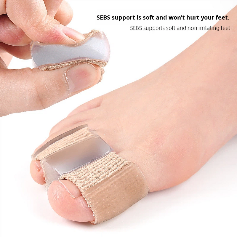 Bunion Toe Separators Manufacturer - for Overlapping Toes Women Men Gel Toe Spacers Bunion Corrector with 2 Loops for Feet Toe Straightener