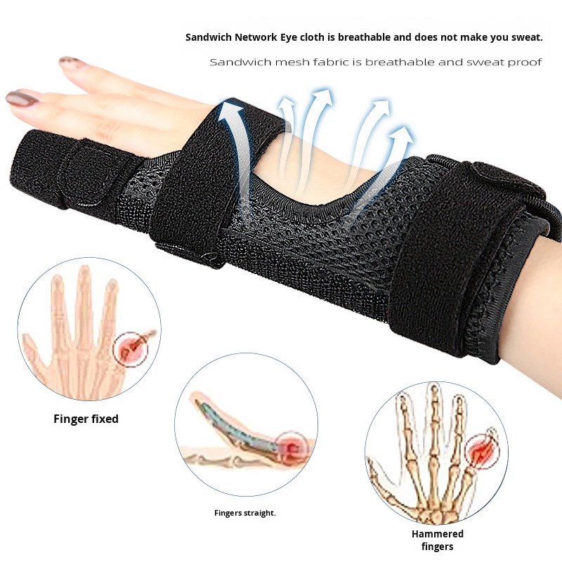 Pinky Finger Splint Manufacturer - Little Finger Brace Trigger Finger Stabilizer Broken Fingers Wrist Support for Arthritis Tendonitis