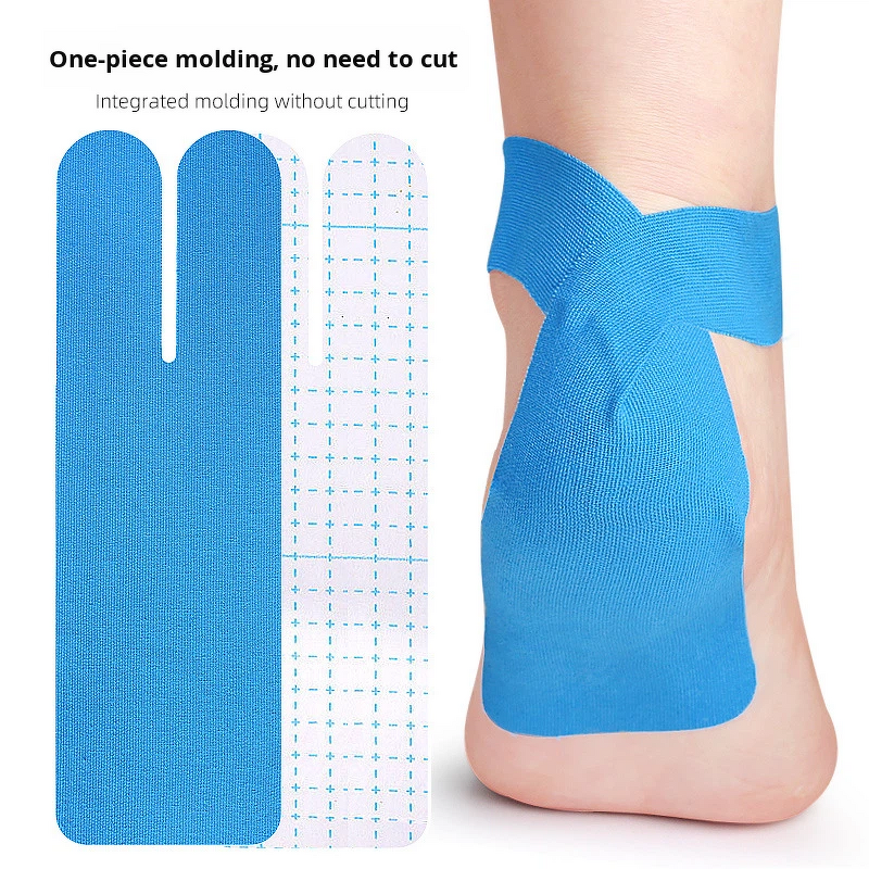 Kinesiology Ankle Tape Manufacturer - Precut Prevent Ankle Sprain Provide Support for Ankle Ligament Elastic Athletic Tape