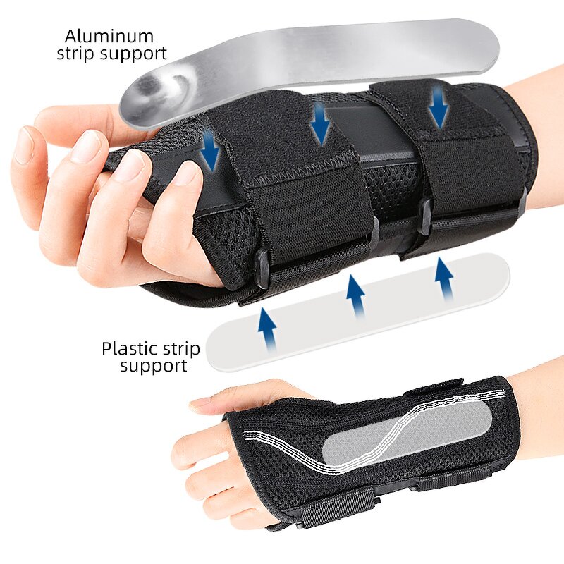 Wrist Brace Manufacturer - for Carpal Tunnel Adjustable Wrist Support Splint for Men Women Hand Brace for Pain Relief Tendinitis Arthritis