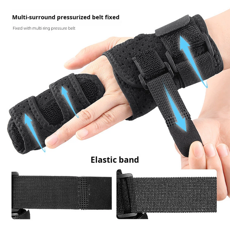 Finger Splint Manufacturer - 2 Adjustable Brace Mallet Finger Trigger Finger Straightener Arthritis Pain Relief