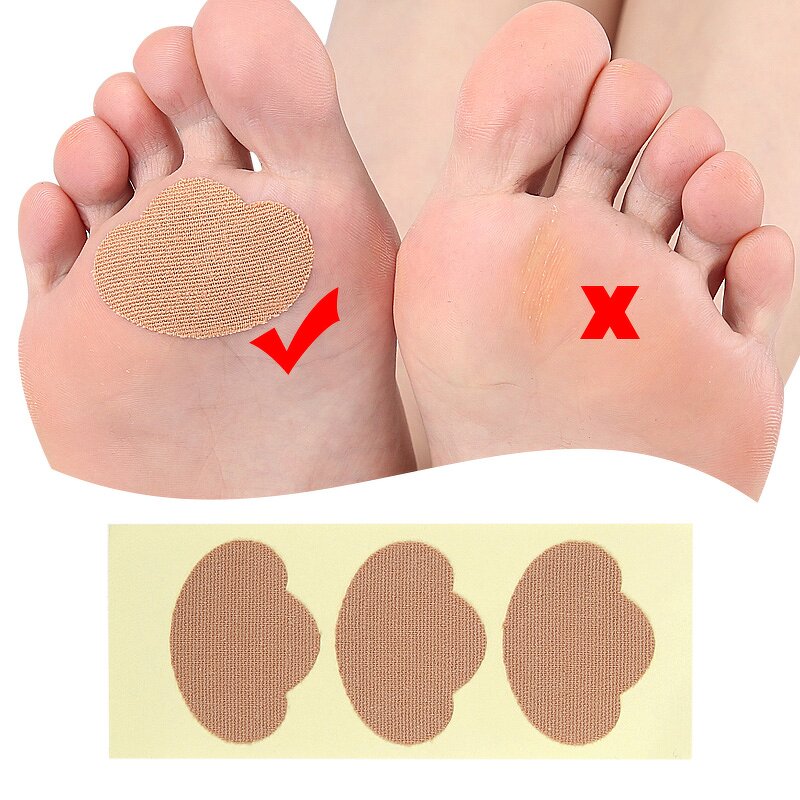 Heel Stickers Manufacturer - Cotton Adhesive Pads Blister Prevention Anti-wear for Feet Fabric Padding Bandages
