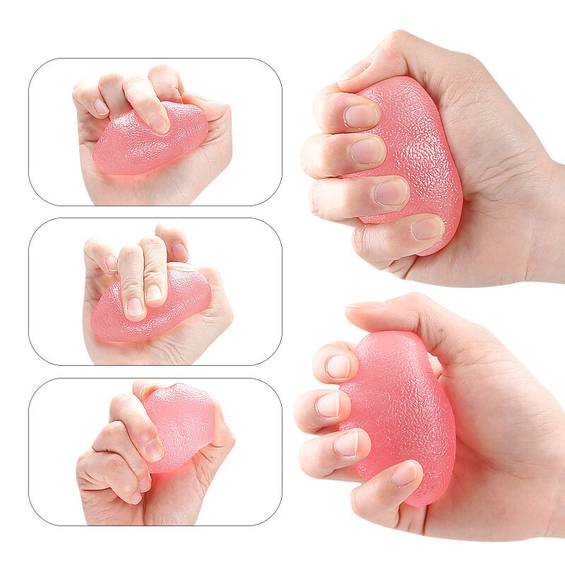 Hand Grip Strength Trainer Manufacturer - Stress Relief Ball for Adults Kids Hand Grip Equipment Finger Resistance Squeezer