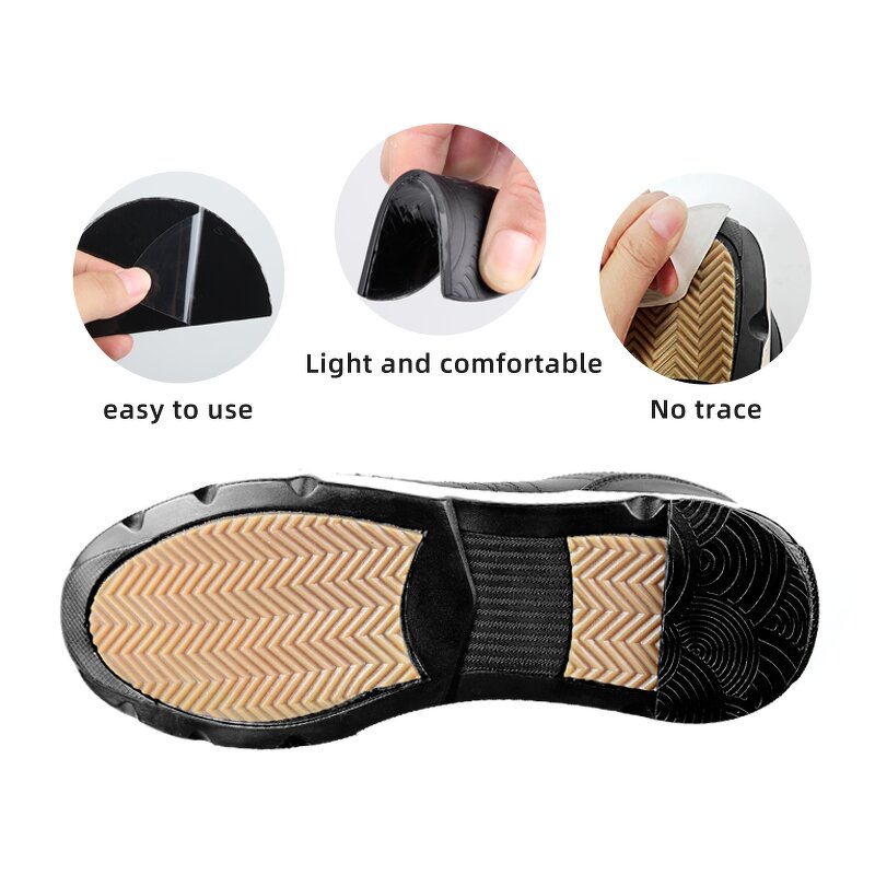 Anti-Slip Shoe Stickers Manufacturer - Universal Self-Adhesive Wear-Resistant Cuttable Anti-Wear Sole Protectors for Sports Shoes
