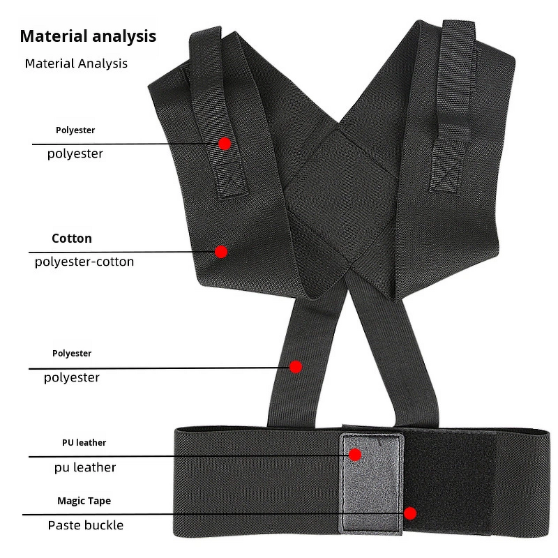 Posture Corrector Manufacturer - for Women Men Adjustable Shoulder Straightener Back Support Brace