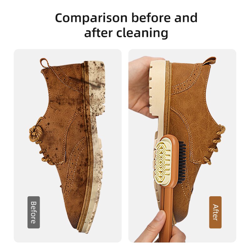 Suede Shoe Cleaner Brush Manufacturer - Cleaning Refreshing for Suede Leather Products with Nylon Bristles