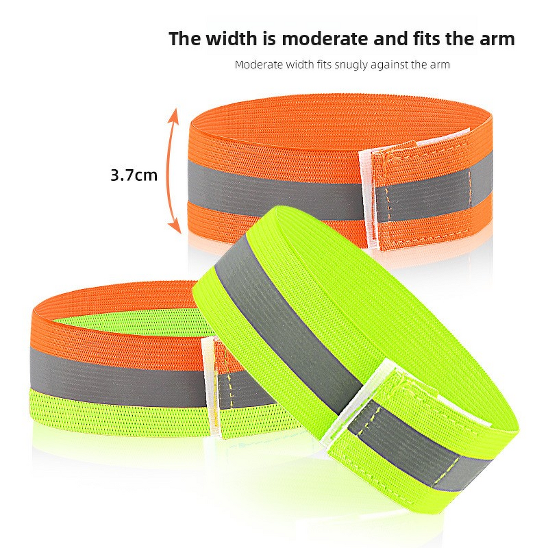 Reflective Bands Manufacturer - for Night Walking Reflective Arm for Runners Cycling Reflective Running Gear Bike