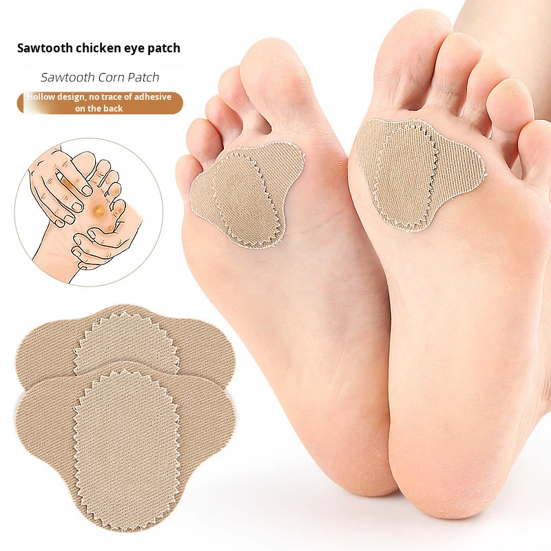 Foot Callus Cushion Manufacturer - Toe Pads Foot Protector Corn Mat Patches Shoe Accessories Fabric Feet Heel Toe Protector