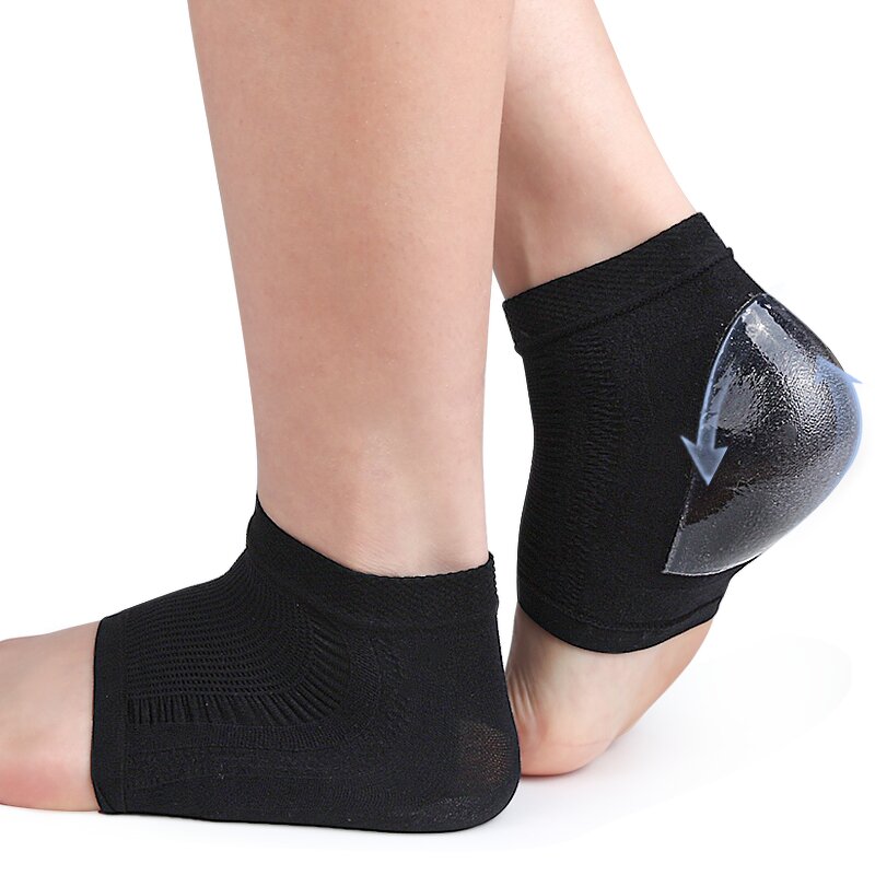 Moisturizing Sleep Socks Manufacturer - Fuzzy Heel Socks for Cracked Heel Treatment Gel Socks for Dry Cracked Feet