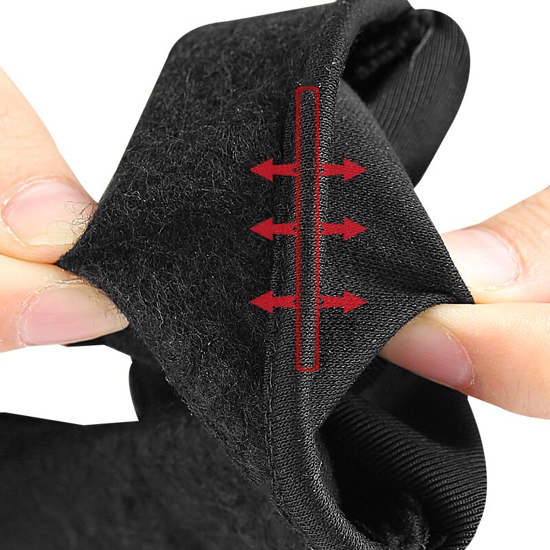 Heat Resistant Gloves Manufacturer - for Hair Styling Curling Wand 3 Finger Reusable Dye Heat Protector