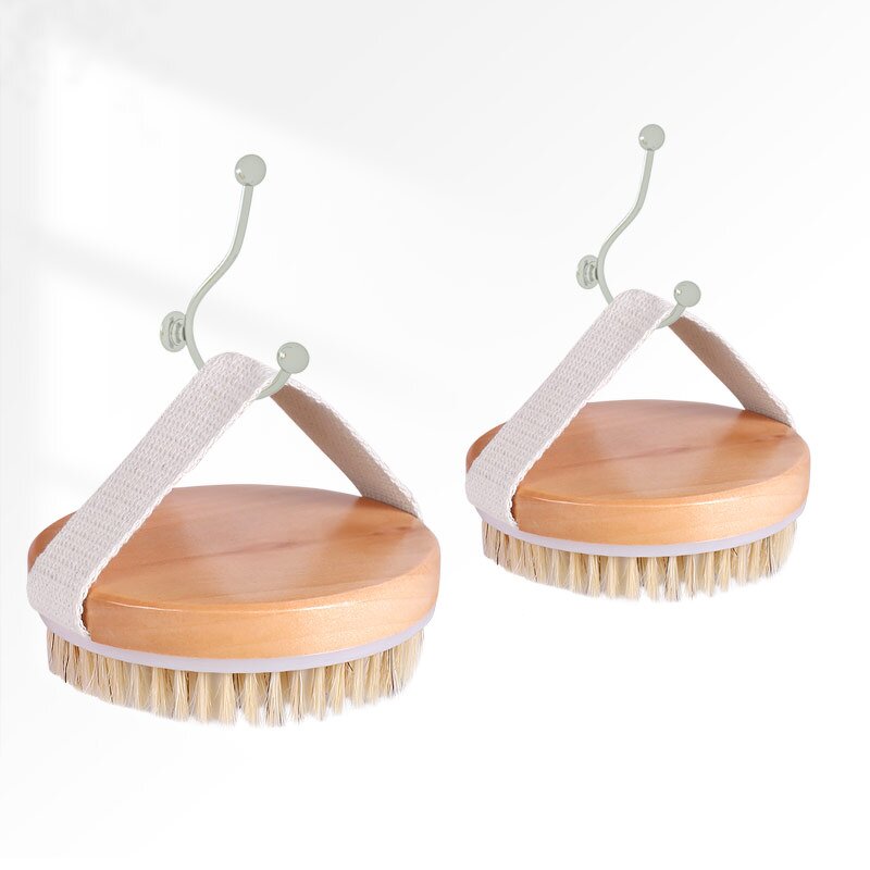 Body Scrub Brush Manufacturer - Exfoliator for Cellulite Lymphatic Dry Brushing for Massage Gentle Massage Nodes