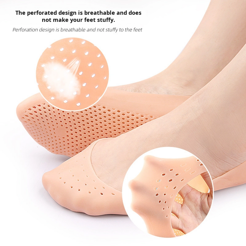 Gel Boat Socks Manufacturer - Porous Breathable Soft Sole Protective Covers for Men Women Height Increasing Insoles for Skin