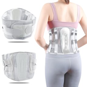 Back Brace Manufacturer - for Lower Back Pain Relief with Bionic Support System Lumbar Support Belt for Women Men with Lumbar Pad