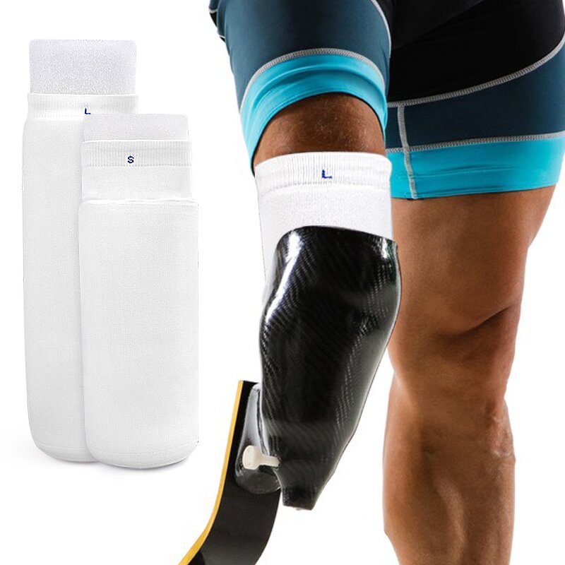 Prosthetic Stump Shrinker Socks Manufacturer - Knitted Nylon Cotton for Men Women
