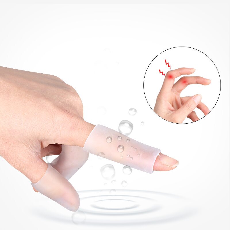 Finger Cots Manufacturer - Finger Protector Support Blisters Calluses Protect Sleeves Thumb Protector Covers