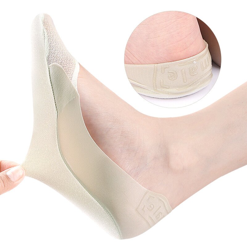 No Show Socks Manufacturer - Women's Thin Cotton Nylon Low Cut Liner Non Slip Hidden Invisible for Flats Sneaker