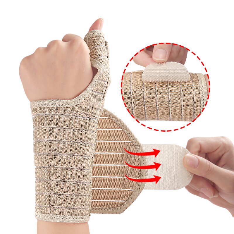 Thumb Brace Manufacturer - Thumb Spica Splint Adjustable Breathable Wrist Splint Hand Brace Pain Relief Thumb Wrist Support for Carpal Tunnel