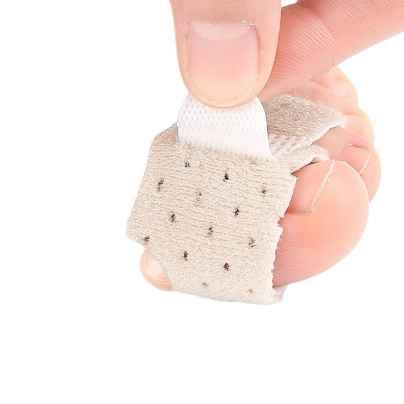 Hammer Toe Corrector Manufacturer - for Women Men Reusable Fabric Buddy Wraps for Broken Toes Cushioned Toe Splint Straightener