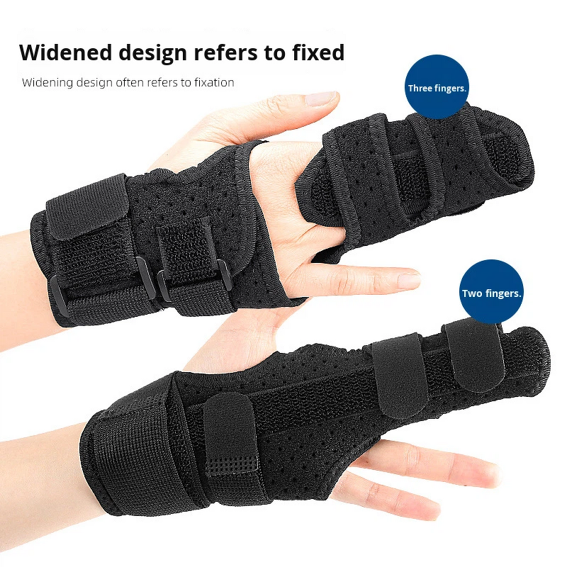Finger Splint Manufacturer - 2 Adjustable Brace Mallet Finger Trigger Finger Straightener Arthritis Pain Relief