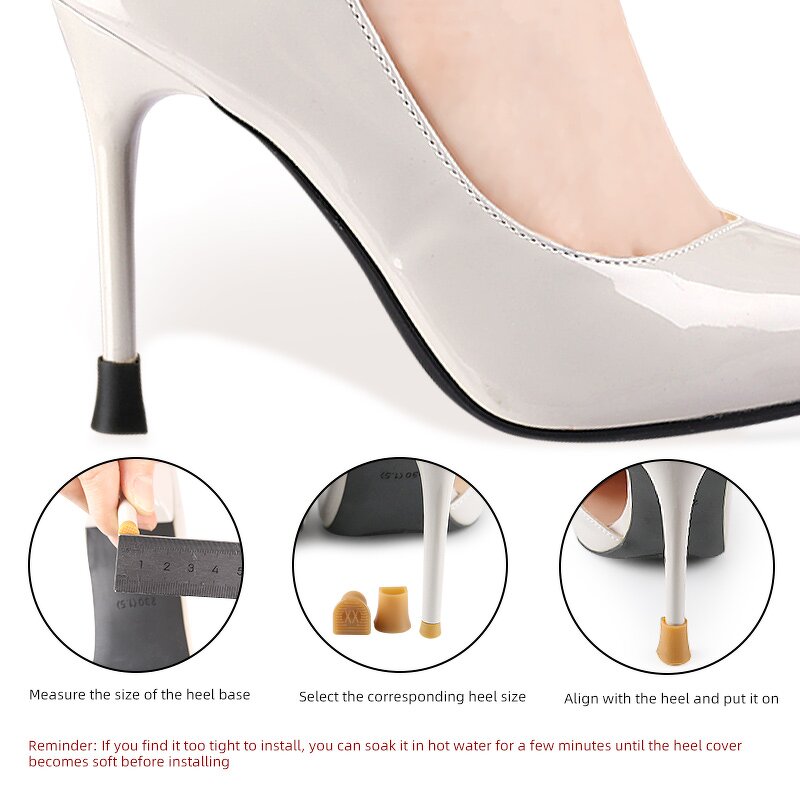 Heel Protectors Manufacturer - Anti-Slip Heel Hunks Cap for High Shoes Stoppers for Grass Heel Cover Cups for Wedding Outdoor Events