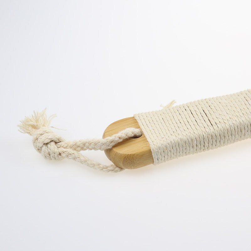 Shower Brush Manufacturer - with Natural Bristle Long Bamboo Handle Bath Body for Wet Dry Brushing Exfoliating Skin