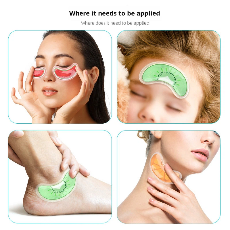 Ice Pack Manufacturer - Gel Reusable Cooling Eye Pads Under Eye Patches Hot Cold Treatment for Pain Relief Eye Relax