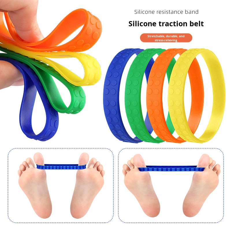 Toe Stretcher Bands Manufacturer - for Bunions Correction Foot Big Toe Spacers Resistance Straightener Loop Bands for Hallux Valgus