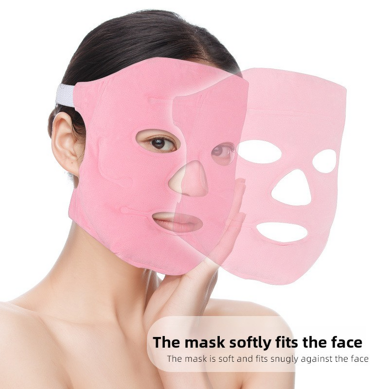 Hot Cold Therapy Face Mask Manufacturer - Reusable Ice Pack Reduce Facial Puff Hot Heat Cold Compress Pack Face SPA for Woman Sleeping