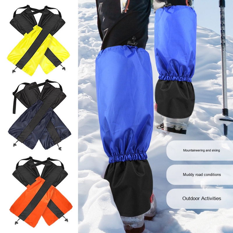 Leg Gaiters Manufacturer - Waterproof Hiking with Foot Strap Adjustable Snow Boot Ideal for Hunting Trekking Fishing