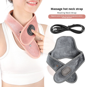 USB Heated Scarf Manufacturer - Rechargeable Neck Heating Pad Warmer Three Temp Setting Winter Gift