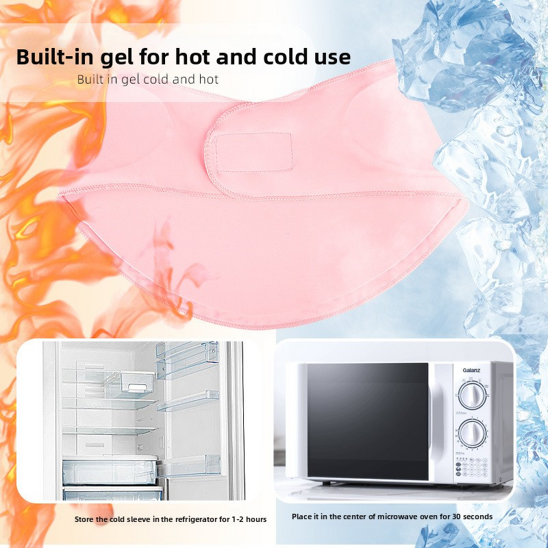Neck Ice Pack Manufacturer - Gel Cooling Pad for Cervical Shoulder Cold Hot Compress Relief Wraps Flexible Ice
