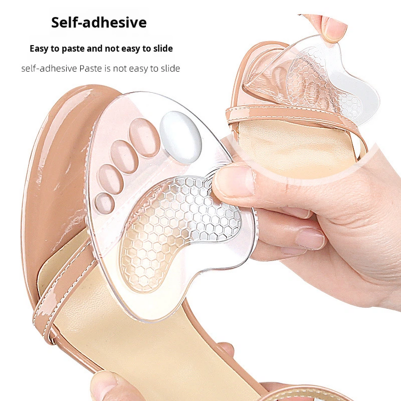 Metatarsal Pads Manufacturer - for Women Anti Sliding Foot Forefoot Pads Ball of Foot Cushions Reusable Heel Pads Inserts