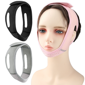 Double Chin Face Bandage Manufacturer - Sleep Anti-Mouth Breathing Strap Nasolabial Fold Tightening Masseter Mask with Closure