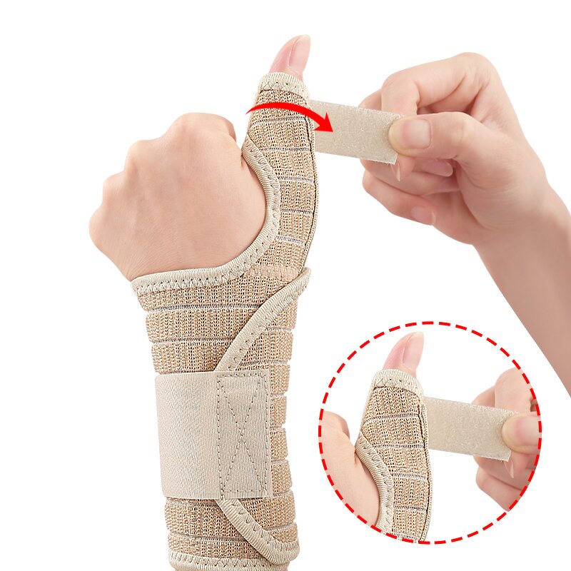 Thumb Brace Manufacturer - Thumb Spica Splint Adjustable Breathable Wrist Splint Hand Brace Pain Relief Thumb Wrist Support for Carpal Tunnel