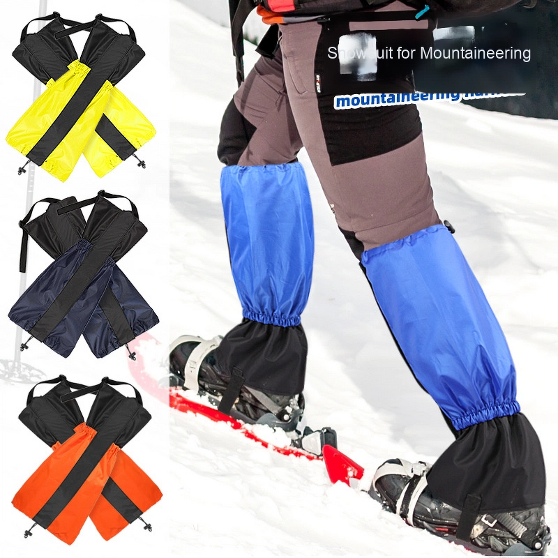 Leg Gaiters Manufacturer - Waterproof Hiking with Foot Strap Adjustable Snow Boot Ideal for Hunting Trekking Fishing