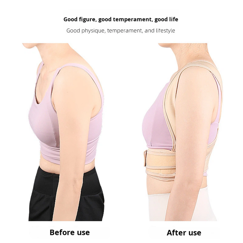 Posture Corrector Manufacturer - Upper Back Brace for Women Invisible Upper Support Straightener