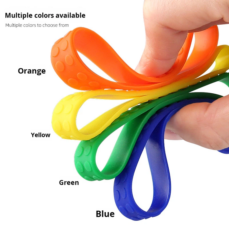 Toe Stretcher Bands Manufacturer - for Bunions Correction Foot Big Toe Spacers Resistance Straightener Loop Bands for Hallux Valgus