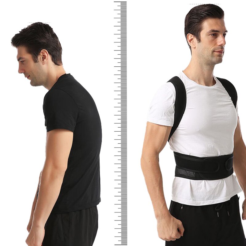 Back Brace Manufacturer - for Women Men Posture Corrector Improve Posture Lumbar Support Shoulder Lower Upper Back Pain Relief