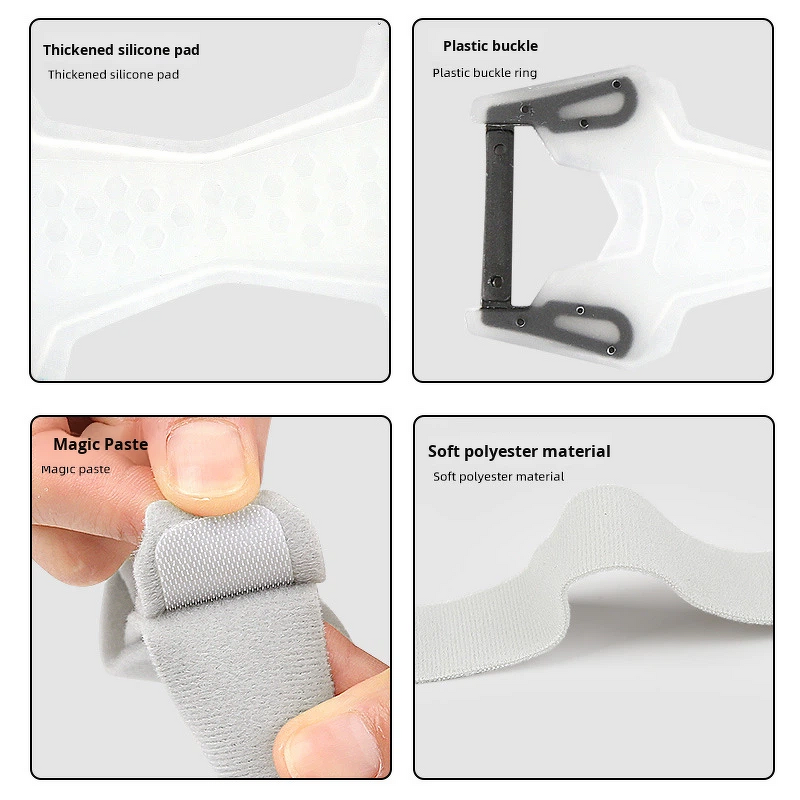 Patellar Tendon Support Strap Manufacturer - Adjustable Silicone Patella Knee Strap for Knee Pain Relief Knee Bands for Basketball