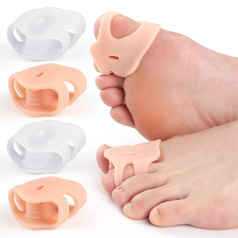 Bunion Toe Separators Manufacturer - for Overlapping Toes Women Men Toe Spacers Bunion Corrector with 2 Loops for Feet Hammer Toe Straightener