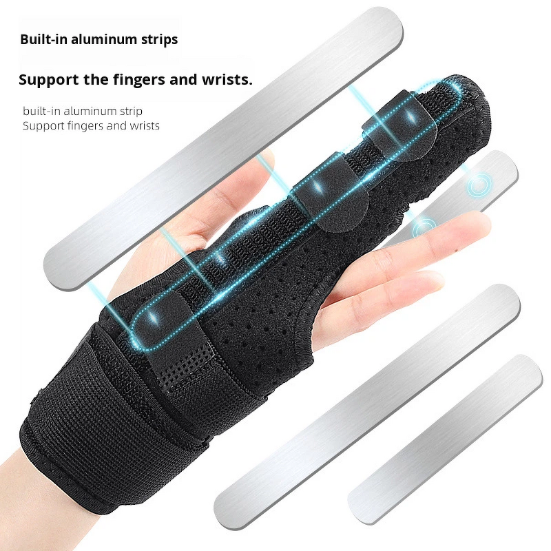 Finger Splint Manufacturer - 2 Adjustable Brace Mallet Finger Trigger Finger Straightener Arthritis Pain Relief