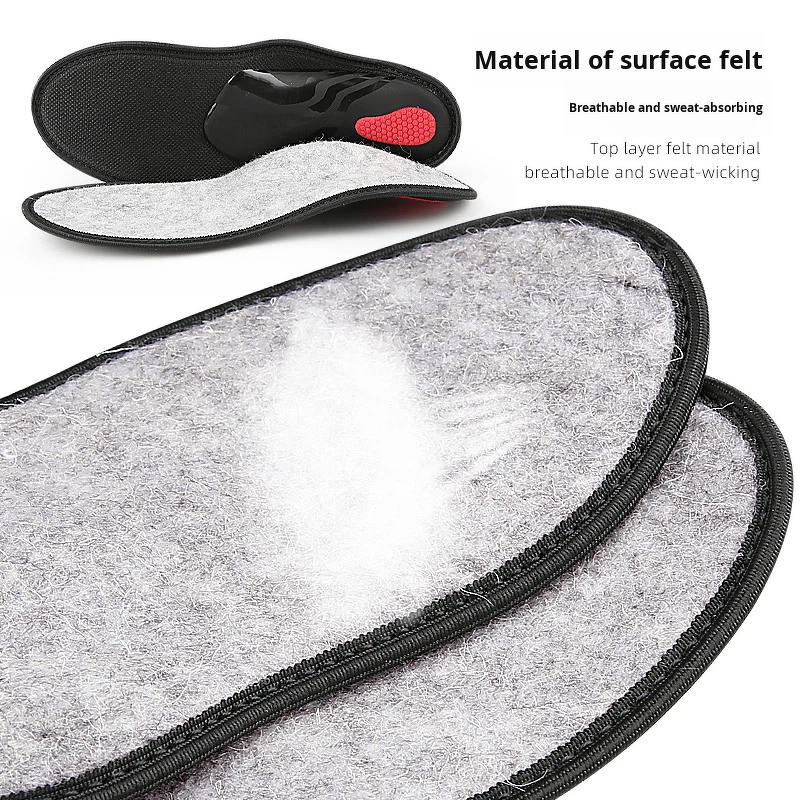 Plantar Fasciitis Insoles Manufacturer - High Arch Support for Men Women Flat Feet Orthotic Insert Work Boot Shoe Insole