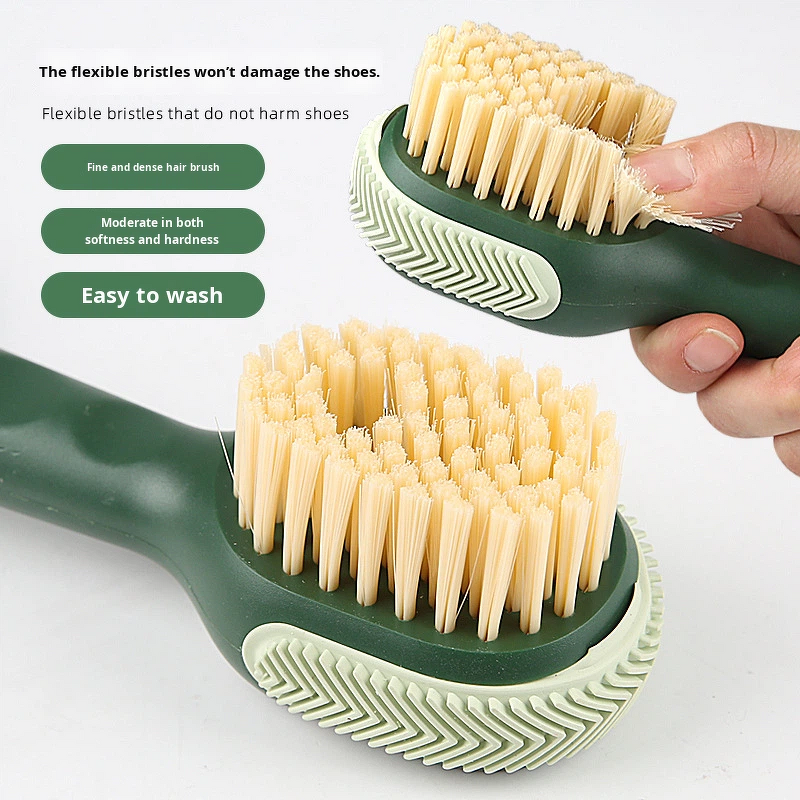 Shoe Cleaning Brush Manufacturer - Liquid Dispenser Laundry Brush for Stains on Clothes Multi Purpose